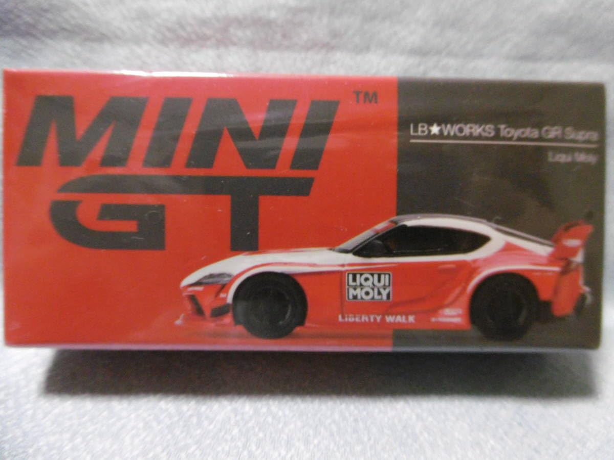 Amazon.co.jp: 未 MINI GT 290 LB WORKS Toyota GR Supra Liqui Moly